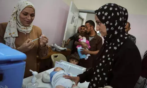 UNICEF: गाज़ा में बच्चों तक वैक्सीन पहुंचाने में इज़राइल की रोकावट चुनौती