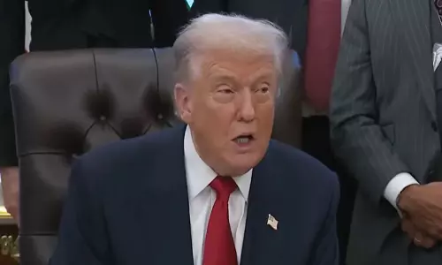 Trump ने भारत को हिंद-प्रशांत में रणनीतिक सुरक्षा साझेदार बताया, पीएम मोदी के साथ संबंधों की सराहना की Trump ने भारत को हिंद-प्रशांत में रणनीतिक सुरक्षा साझेदार बताया, पीएम मोदी के साथ संबंधों की सराहना की