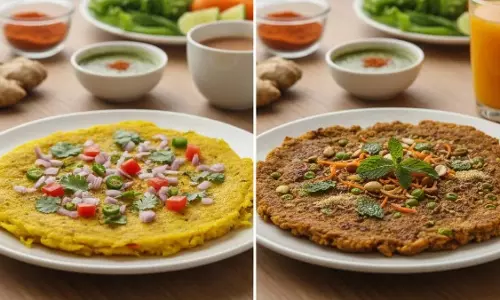 Health के लिए सूजी और ओट्स चीला: कौन-सा है बेहतर? Health के लिए सूजी और ओट्स चीला: कौन-सा है बेहतर?