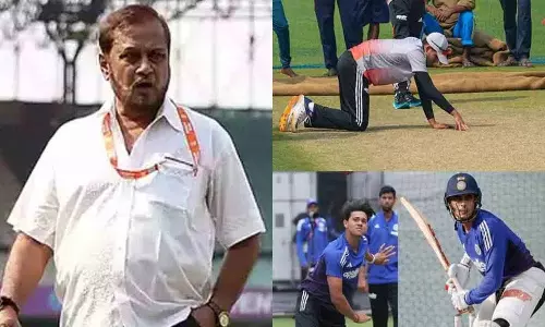 Eden Gardens के क्यूरेटर ने पहले टेस्ट से पहले पिच की प्रकृति का खुलासा किया Eden Gardens के क्यूरेटर ने पहले टेस्ट से पहले पिच की प्रकृति का खुलासा किया