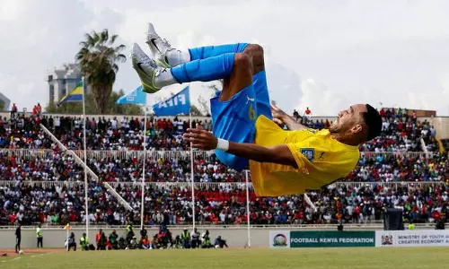 Aubameyang और गैबॉन के वर्ल्ड कप प्लेऑफ में संघर्ष की तैयारी