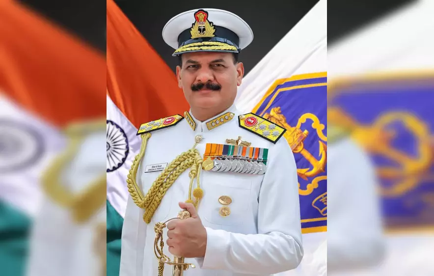 नौसेना प्रमुख की अमेरिका यात्रा, युद्ध विभाग के वरिष्ठ अधिकारियों से होगी वार्ता नौसेना प्रमुख की अमेरिका यात्रा, युद्ध विभाग के वरिष्ठ अधिकारियों से होगी वार्ता