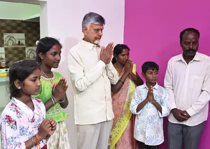 आंध्र प्रदेश में 2029 तक सभी गरीबों के पास अपना घर होगा: CM Naidu आंध्र प्रदेश में 2029 तक सभी गरीबों के पास अपना घर होगा: CM Naidu
