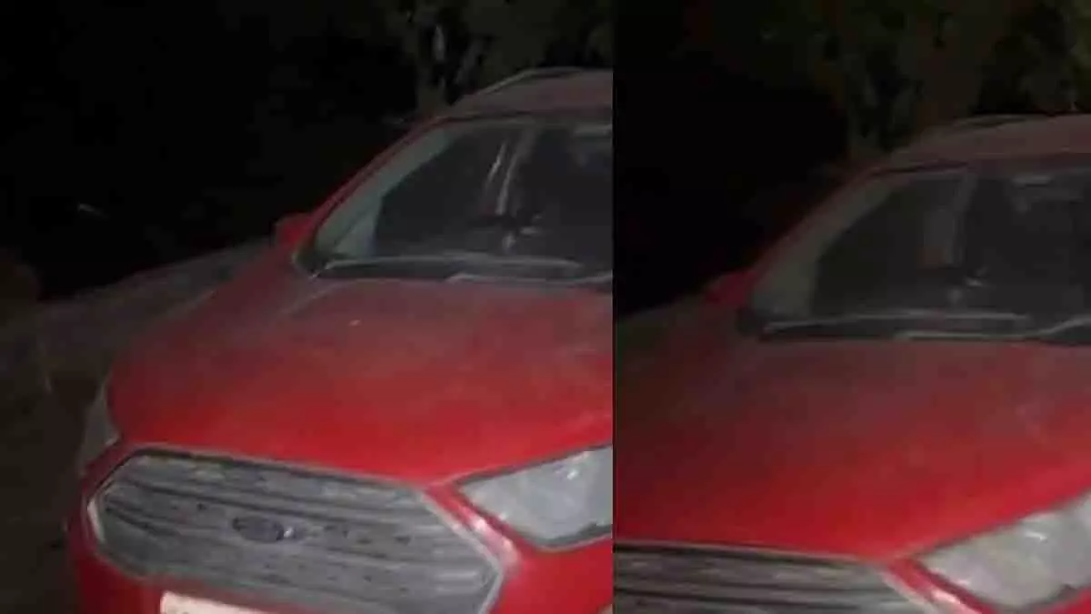 Haryana: विस्फोट संदिग्ध उमर उन नबी से जुड़ी लाल इकोस्पोर्ट कार बरामद Haryana: विस्फोट संदिग्ध उमर उन नबी से जुड़ी लाल इकोस्पोर्ट कार बरामद