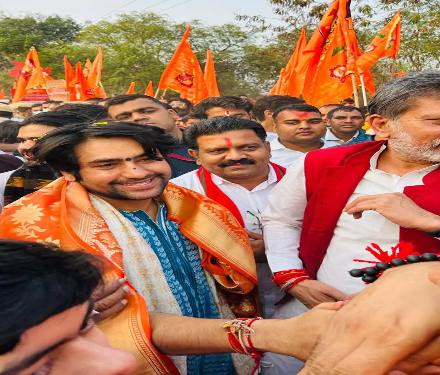 उपमुख्यमंत्री विजय शर्मा ने बागेश्वर धाम में ‘सनातन हिंदू एकता यात्रा’ में हुए शामिल उपमुख्यमंत्री विजय शर्मा ने बागेश्वर धाम में ‘सनातन हिंदू एकता यात्रा’ में हुए शामिल