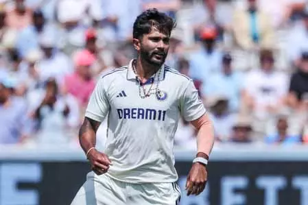 नितीश कुमार रेड्डी भारतीय टेस्ट टीम से रिलीज, ध्रुव जुरेल कोलकाता टेस्ट में बतौर बल्लेबाज खेलेंगे नितीश कुमार रेड्डी भारतीय टेस्ट टीम से रिलीज, ध्रुव जुरेल कोलकाता टेस्ट में बतौर बल्लेबाज खेलेंगे