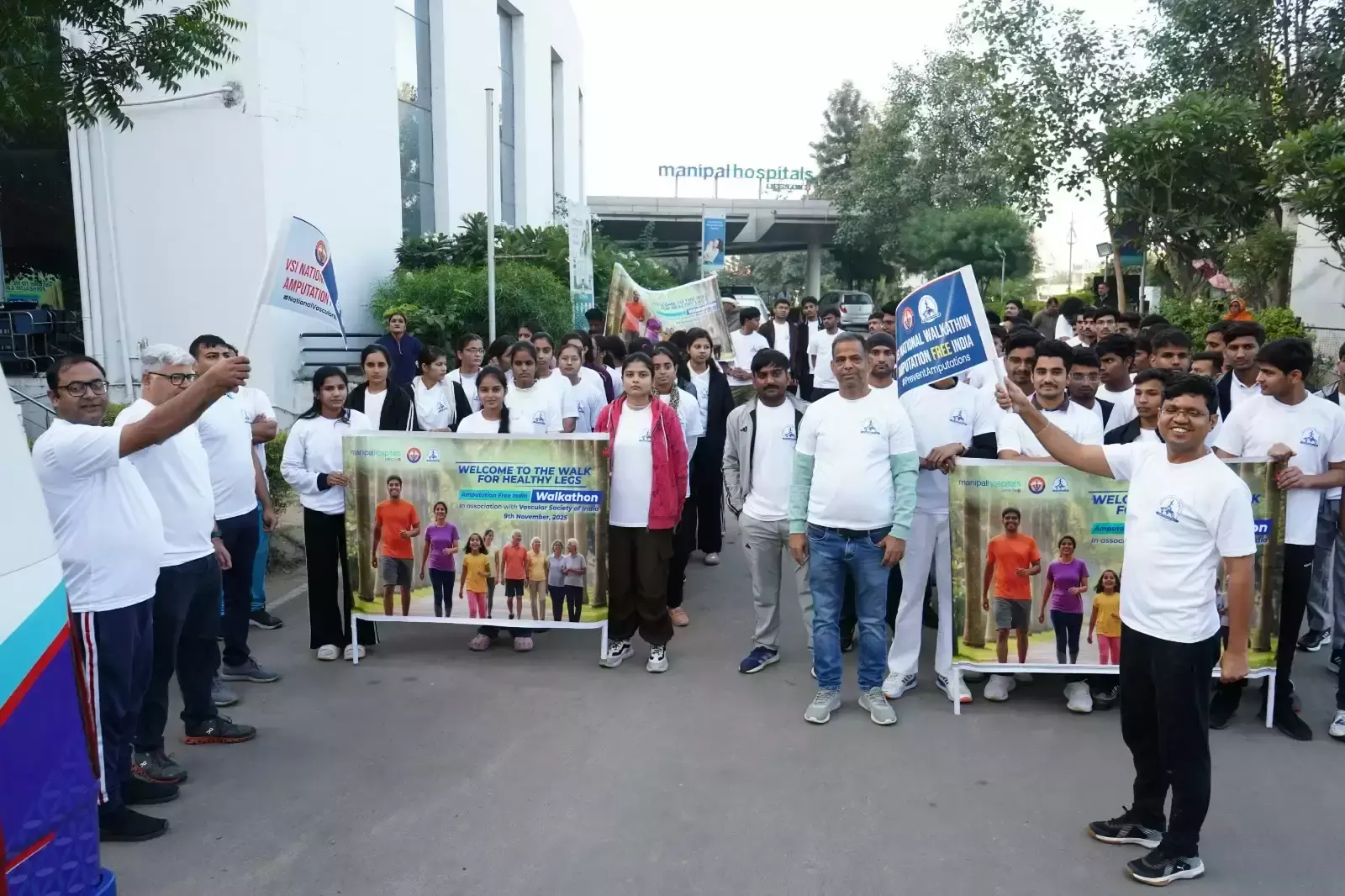 Jaipur: एम्प्यूटेशन फ्री इंडिया वॉकथॉन में सैकड़ों लोगों ने लिया हिस्सा