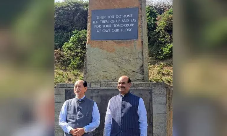 Nagaland में द्वितीय विश्व युद्ध के नायकों के सम्मान में स्मृति दिवस मनाया गया Nagaland में द्वितीय विश्व युद्ध के नायकों के सम्मान में स्मृति दिवस मनाया गया