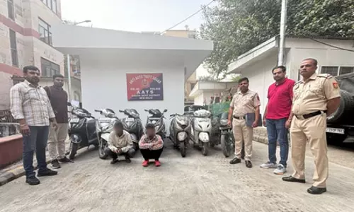 वाहन चोरी के दो कुख्यात अपराधी गिरफ्तार, 8 चोरी के वाहन बरामद