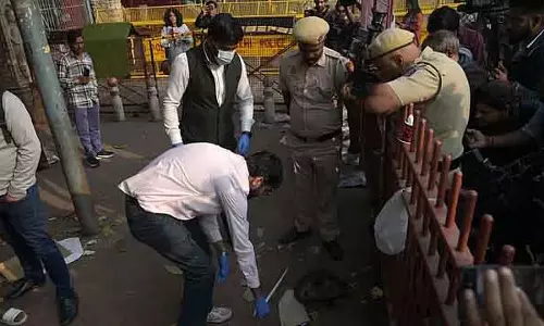 दिल्ली विस्फोट: फोरेंसिक टीम ने 40 नमूने, दो कारतूस और विस्फोटक एकत्र किए