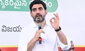 लोकेश ने AP की गति, बुनियादी ढांचे की तैयारी और प्रतिभा का प्रदर्शन किया लोकेश ने AP की गति, बुनियादी ढांचे की तैयारी और प्रतिभा का प्रदर्शन किया