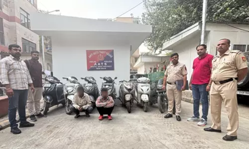 Delhi पुलिस ने दो वाहन चोरों को पकड़ा, चोरी के स्कूटर और मोटरसाइकिल बरामद