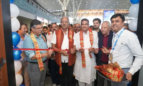 MP बृजमोहन अग्रवाल ने रायपुर एयरपोर्ट पर नव निर्मित आधुनिक लाउंज का किया शुभारंभ MP बृजमोहन अग्रवाल ने रायपुर एयरपोर्ट पर नव निर्मित आधुनिक लाउंज का किया शुभारंभ