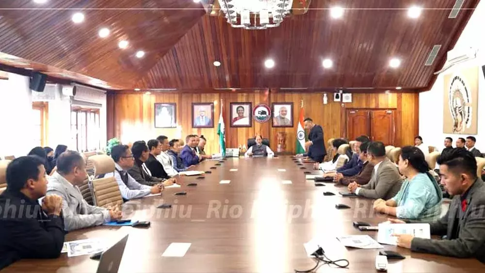 Nagaland रियो ने फ्रैंकलिन ग्राहम की यात्रा की तैयारियों की समीक्षा की