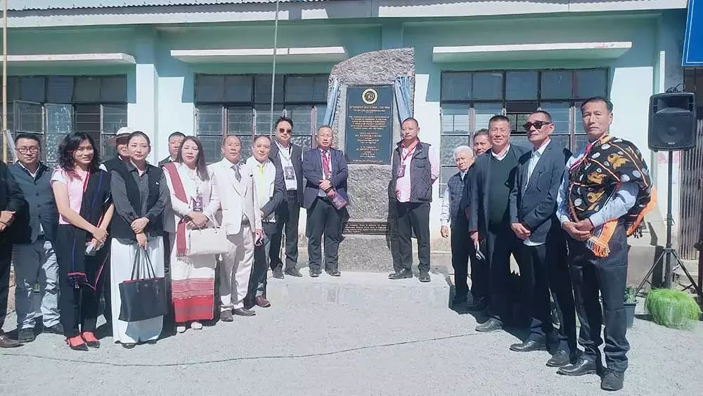 Nagaland योहोम ने जीएचएस चेथेबा के स्वर्ण जयंती समारोह की शोभा बढ़ाई