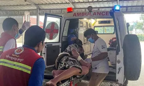 Cambodia -थाईलैंड सीमा पर फिर तनाव: युद्धविराम के बाद गोलीबारी और आरोप-प्रत्यारोप Cambodia -थाईलैंड सीमा पर फिर तनाव: युद्धविराम के बाद गोलीबारी और आरोप-प्रत्यारोप