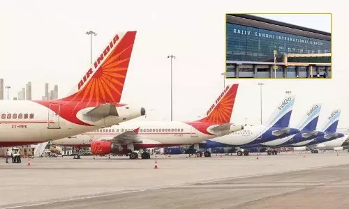 Hyderabad समेत छह हवाई अड्डों को बम से उड़ाने की धमकी Hyderabad समेत छह हवाई अड्डों को बम से उड़ाने की धमकी