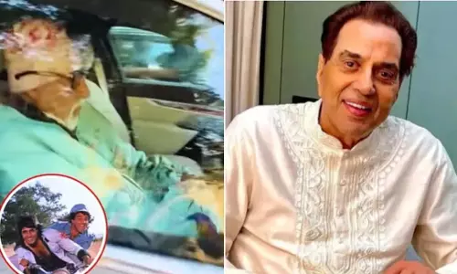 83 साल की उम्र में कार चलाकर Dharmendra से मिलने पहुंचे अमिताभ बच्चन, लोगों में उभरा