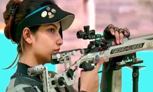 ISSF विश्व चैंपियनशिप: आशी चौकसे और अंजुम मौदगिल 3पी फाइनल से चूकीं ISSF विश्व चैंपियनशिप: आशी चौकसे और अंजुम मौदगिल 3पी फाइनल से चूकीं