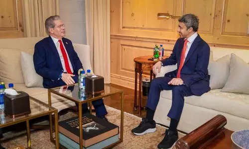 UAE और अमेरिका ने वित्तीय और आर्थिक सहयोग मजबूत करने पर की चर्चा UAE और अमेरिका ने वित्तीय और आर्थिक सहयोग मजबूत करने पर की चर्चा