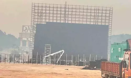 SSMB 29 इवेंट व्यवस्था अभी भी ऑनलाइन वायरल हो रही