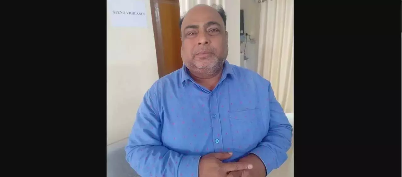 Pension फाइल को आगे बढ़ाने के लिए 20,000 रुपये की रिश्वत लेते हुए वरिष्ठ क्लर्क को गिरफ्तार किया Pension फाइल को आगे बढ़ाने के लिए 20,000 रुपये की रिश्वत लेते हुए वरिष्ठ क्लर्क को गिरफ्तार किया