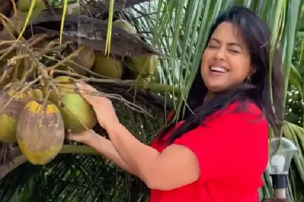 Sameera Reddy ने कहा – नारियल पानी है ‘प्रकृति का ओजी स्पोर्ट्स ड्रिंक’ Sameera Reddy ने कहा – नारियल पानी है ‘प्रकृति का ओजी स्पोर्ट्स ड्रिंक’
