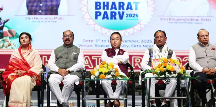 Sikkim : मुख्यमंत्री ने भारत पर्व 2025 में राष्ट्रीय एकता और सांस्कृतिक विरासत पर प्रकाश डाला Sikkim : मुख्यमंत्री ने भारत पर्व 2025 में राष्ट्रीय एकता और सांस्कृतिक विरासत पर प्रकाश डाला