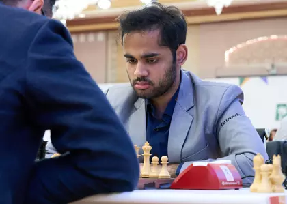 FIDE विश्व कप: एरिगैसी, हरिकृष्णा प्री-क्वार्टर में पहुंचे FIDE विश्व कप: एरिगैसी, हरिकृष्णा प्री-क्वार्टर में पहुंचे