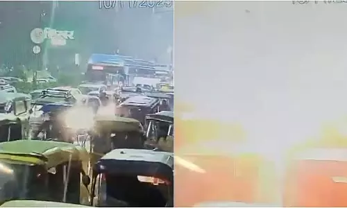 दिल्ली कार विस्फोट: चौंकाने वाला नया CCTV वीडियो