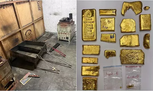 Mumbai : डीआरआई ने 15 करोड़ के सोने की तस्करी और गलाने वाले रैकेट का भंडाफोड़ किया