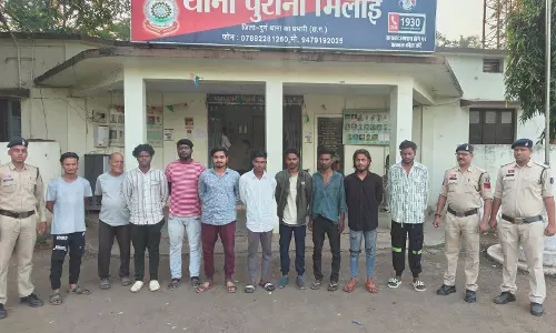 78 लोगों पर दुर्ग पुलिस ने कसा शिकंजा, अवैध गतिविधियों में थे संलिप्त 78 लोगों पर दुर्ग पुलिस ने कसा शिकंजा, अवैध गतिविधियों में थे संलिप्त