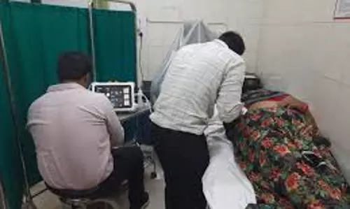 Bhopal: पहली बार जिला चिकित्सालय में फाइब्रो स्कैन मशीन से जांच शुरू Bhopal: पहली बार जिला चिकित्सालय में फाइब्रो स्कैन मशीन से जांच शुरू