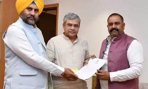 Jalandhar पूर्व सांसद रिंकू ने वैष्णव के समक्ष रेलवे ओवरब्रिज पुनर्निर्माण का मुद्दा उठाया