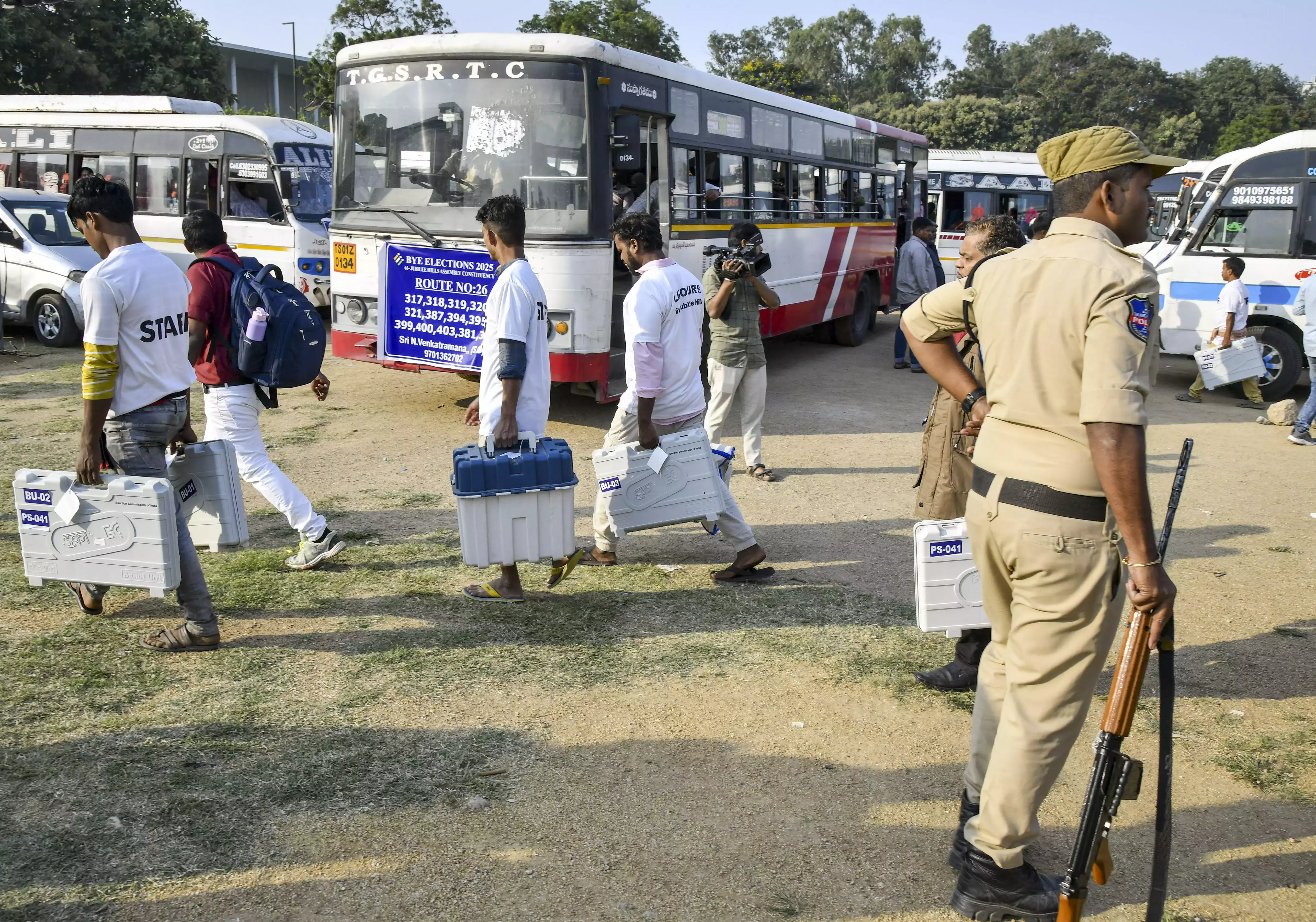 Telangana :  जुबली हिल्स उपचुनाव के नतीजे कल