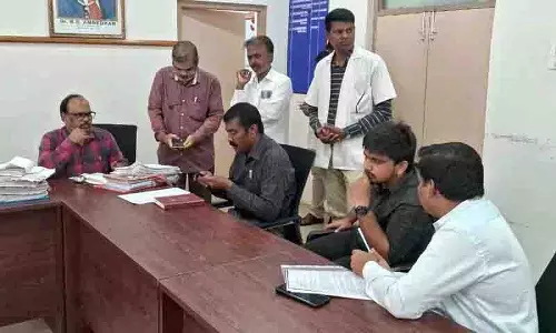 सतर्कता अधिकारियों ने वारंगल के एमजीएम अस्पताल का निरीक्षण किया