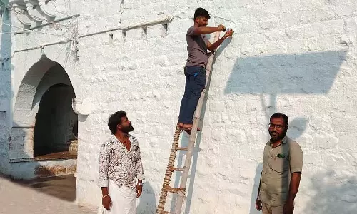Kakkera : सोमनाथ मंदिर में सीसीटीवी कैमरे लगाए गए Kakkera : सोमनाथ मंदिर में सीसीटीवी कैमरे लगाए गए