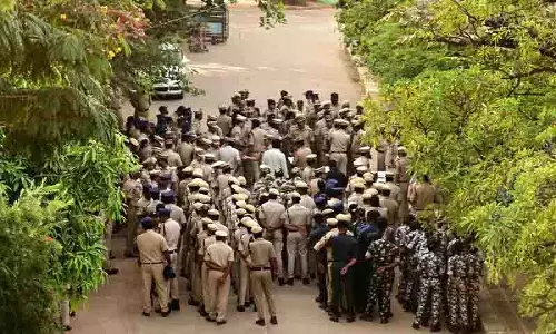 Hyderabad पुलिस ने जुबली हिल्स में मतगणना के लिए व्यापक इंतजाम किए