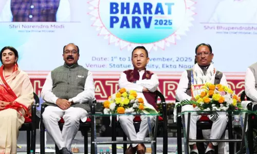 Sikkim : मुख्यमंत्री ने भारत पर्व 2025 में राष्ट्रीय एकता और सांस्कृतिक विरासत पर प्रकाश डाला Sikkim : मुख्यमंत्री ने भारत पर्व 2025 में राष्ट्रीय एकता और सांस्कृतिक विरासत पर प्रकाश डाला