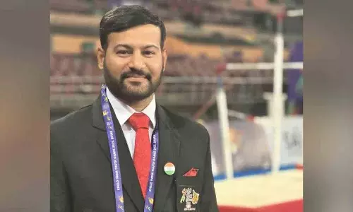 वारंगल के भारद्वाज World Junior Gymnastics में जज चुने गए वारंगल के भारद्वाज World Junior Gymnastics में जज चुने गए