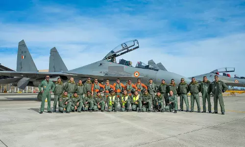 भारतीय वायुसेना फ्रांस में द्विपक्षीय अभ्यास में शामिल