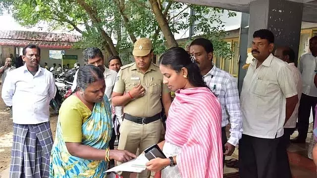 तमिलनाडु में SIR फॉर्म वितरण विवरण तमिलनाडु में SIR फॉर्म वितरण विवरण