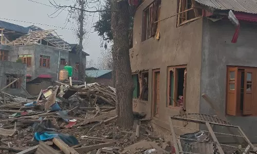 Delhi blast: सुरक्षा बलों ने कश्मीर में उमर का घर ध्वस्त किया