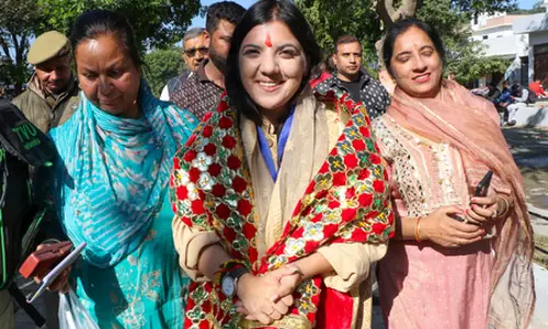जम्मू-कश्मीर: उपचुनाव में भाजपा ने नगरोटा विधानसभा सीट बरकरार रखी