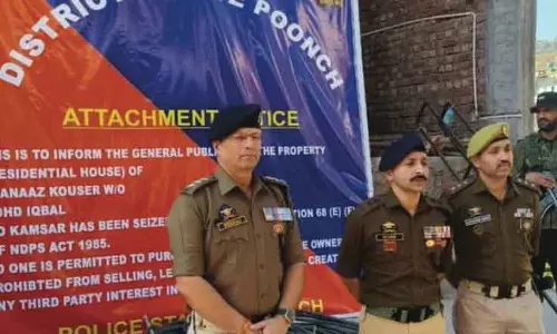 पुंछ में ड्रग तस्कर की 1.11 करोड़ रुपये की संपत्ति कुर्क पुंछ में ड्रग तस्कर की 1.11 करोड़ रुपये की संपत्ति कुर्क