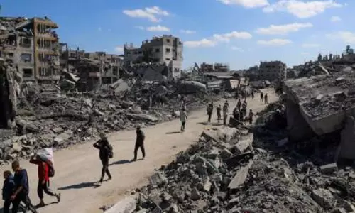 गाजा संकट गहराया: अमेरिका ने UNSC से ट्रंप की शांति योजना का समर्थन मांगा गाजा संकट गहराया: अमेरिका ने UNSC से ट्रंप की शांति योजना का समर्थन मांगा