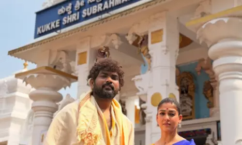 विग्नेश शिवन और नयनतारा ने कुक्के सुब्रह्मण्य मंदिर में की पूजा