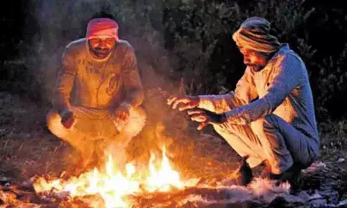 Adilabad में पारा लगातार गिरकर रिकॉर्ड निचले स्तर पर