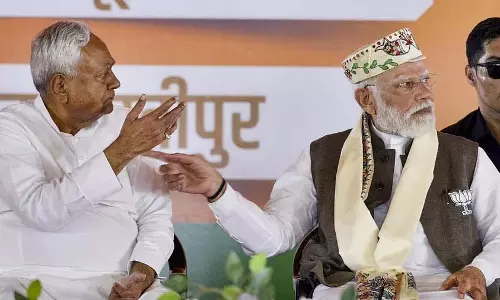 Modi-Nitish की जोड़ी हिट: भाजपा ने एनडीए के प्रदर्शन की सराहना की Modi-Nitish की जोड़ी हिट: भाजपा ने एनडीए के प्रदर्शन की सराहना की