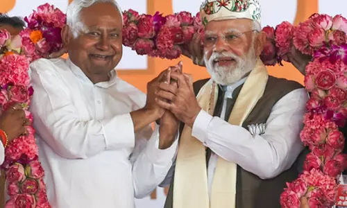 बिहार: इतिहास रचने की दहलीज पर भाजपा, 45 साल में सबसे बड़ी जीत की ओर अग्रसर; एनडीए 200 के पार
